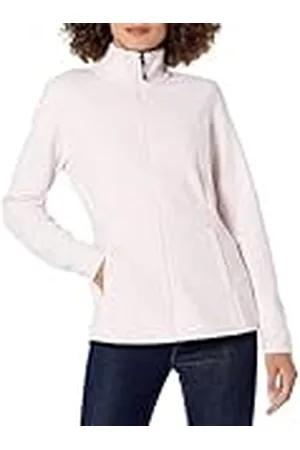 Amazon Dam klassisk passform full dragkedja polar mjuk fleecejacka (finns i plusstorlek), , X-Small