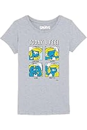 LES SCHTROUMPFS Les troumpfs flickor t-shirt, , 12 År