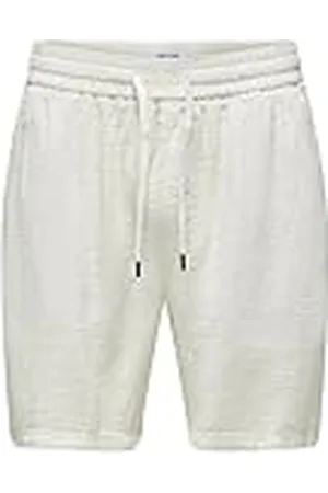 Only & Sons ONSTEL Linen Latham 0257 shorts, , S