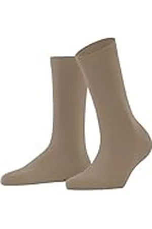 Falke Damstrumpor Family W SO hållbar bomull enfärgad 1 par, beige (Nude 4092) nya – miljövänliga, 35–38, , 35-38 EU