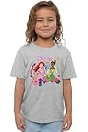 Disney Disney-prinsessan Ariel och Tiana Friends are Magic Girls T-shirt, atletisk ljung, 12-13 år, , 12-13 År