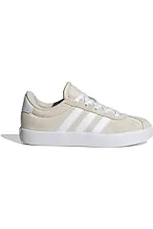 adidas VL Court 3.0 Kids unisex - barn Sneaker, Aluminium/Cloud White, 38