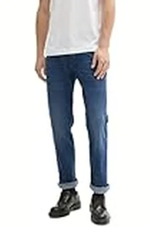 TOM TAILOR Marvin raka jeans för män, , 34W / 36L