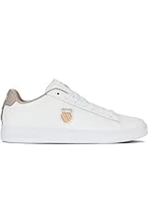 K-Swiss Court Shield II sneakers, WHT/taupe/JURASC GLD, 42 EU, , 42 EU