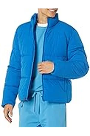 Amazon Herr Mock Neck Puffer (Finns i stora och långa), , X-Large