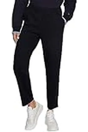 Tommy Hilfiger Dam avsmalnande interlock viskbyxor stickade, , M