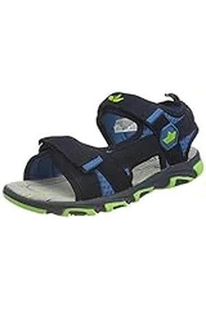 LICO Palau V Pojke Sandaler, Marinblå/blå/citrongul, 41 EU