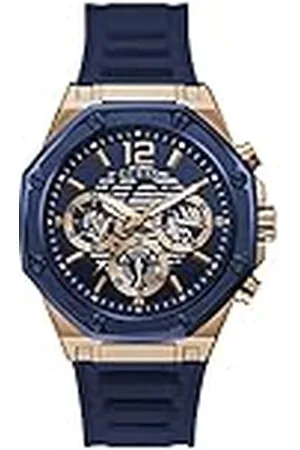 Guess GISSA 44 mm multifunktionell skelettklocka, , En storlek, Kvartsur