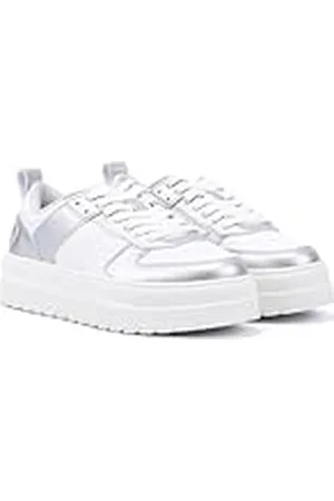 HUGO BOSS Lyssa_Tenn_lmnpu sneakers för kvinnor, öppen vit, 3 UK, , 36 EU