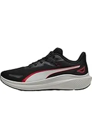 PUMA Unisex Skyrocket LITE Road löparsko, Black-for All Time RÖD-Cool ljusgrå, 10,5 UK, Black for All Time röd cool ljusgrå, 45 EU