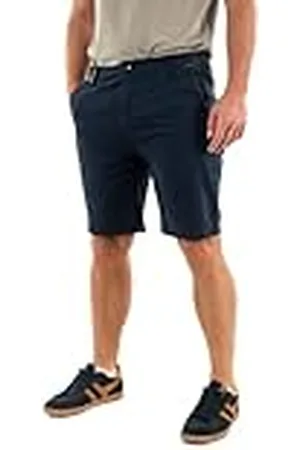 Kaporal 5 Shorts, för män, 98% bomull - 2% elastan, smal passform, färg marinblå, storlek 31, , 31W