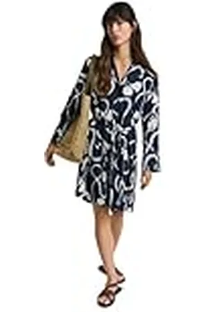 GANT REL SAILING PRINT TRÖJA DRESS, , 44