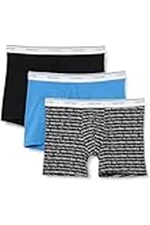 Calvin Klein BOXER Brief 3 PK 000NP2766ABLACK (svart/inslagen logotyp_svart/Regatta) XL, , XL