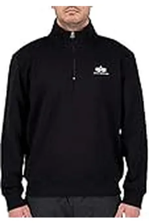 Alpha Industries Tröja med halv dragkedja SL Sweatshirt för män