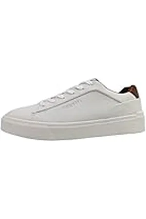 Bugatti Herr 324-AMU01 sneakers, offwhite/konjak, 48 EU, Offwhite konjak, 48 EU