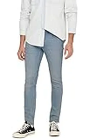 Only & Sons Jeans för män med smal 4924 NOOS-byxor, , 33/30, , 33W / 30L