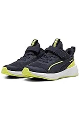 PUMA Flyer 3 AC+ PS, Ny marinblå Lemon Sherbert vit, 31 EU