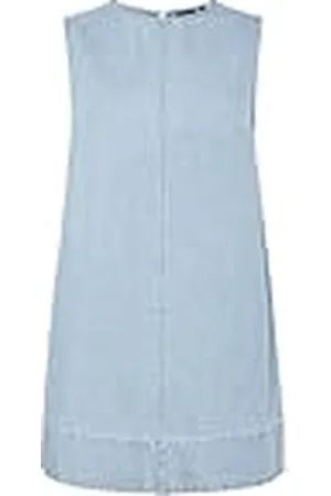 Pieces® Pcflora Sl Mini Denim Dress Noos, , M