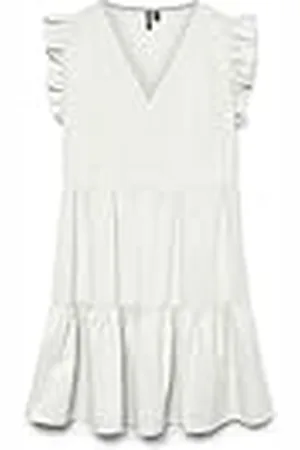 VERO MODA Vmfanni Sl Short Dress WVN Ga Noos, , S