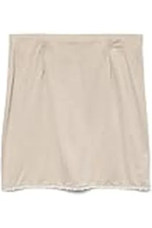VERO MODA Dam Vmvips Hw Short Skirt JRS Ga, , M