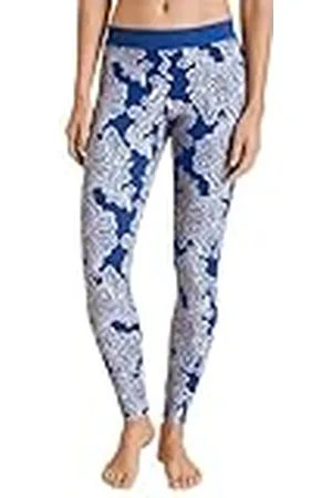Calida Elastiska trendiga leggings för kvinnor, med bred mjuk linning, hög midja yoga leggings, naturligt ventilerande och mjuka single jersey-kvalitet, , 44-46