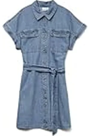VERO MODA Vmnotus Ss Short Denim Dress Yo371, , M