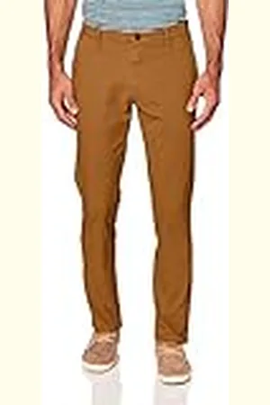 Dockers Vardagliga byxor för män, Mörk ingefära, 28W X 32L