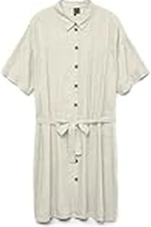 VERO MODA Dam Vmthea Ss Short Shirt Dress WVN Noos, , S
