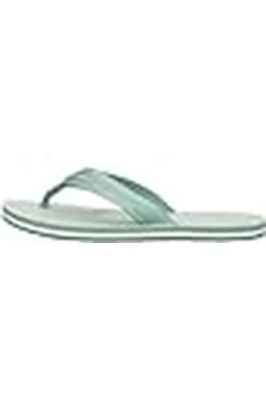 Tommy Hilfiger TH-STRIPES STRIPES SANDAL Flip Flops, GRÖN (Charming Green), 7,5 UK, , 42 EU
