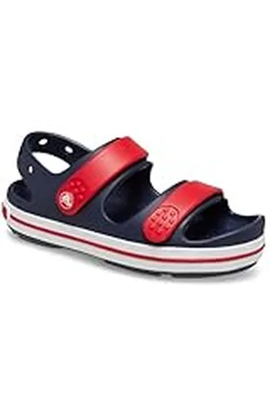 Crocs Unisex barn Crocband Cruiser Sandal K, Marinblå Varsity Röd, 29/30 EU