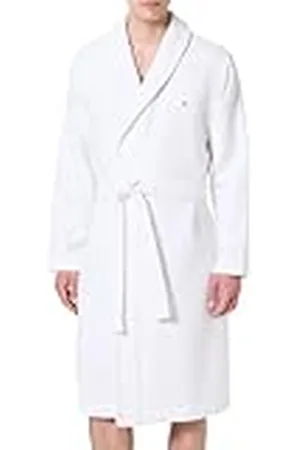 Tommy Hilfiger Herr WAFFLE BATHROBE UM0UM03524, vit, XXL, , XXL