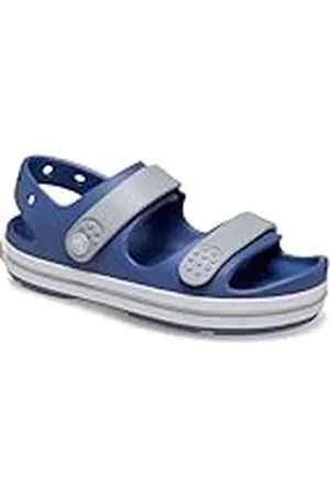 Crocs Unisex barn Crocband Cruiser Sandal T, Bijou blå ljusgrå, 4 UK Child