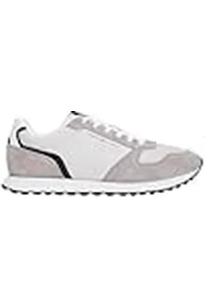 Tommy Hilfiger Herr NY RUNNER EVA MIX låg topp, GRÅ (grå visk), 8 UK, , 42 EU