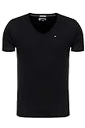 Tommy Hilfiger Tommy Hilfiger herr TJM Original Jersey V-hals Tee S/S stickade toppar, , 3XL Stor Lång