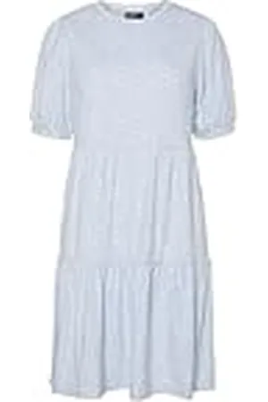 Pieces® Pcnala Ss Dress Pwp JRS, , M