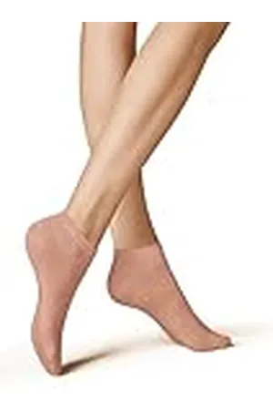 Kunert Damsneakers, strumpor, sensuell bomull, tryckfri linning, koral 35–38, , 35-38 EU