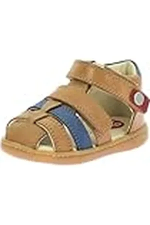 Kickers Pojke Unisex Kinder POD Sandal, Camel Navy, 26 EU, , 26 EU