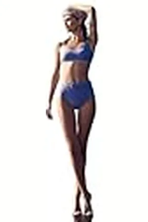 Koton Kvinnor U hals tjock strappy näsduk bikini topp, , 36 SE