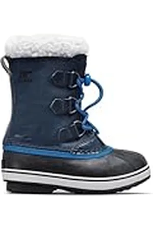 sorel Unisex Yoot Pac nylon vattentäta snöstövlar, Collegiate marinblå super blå, 3 UK
