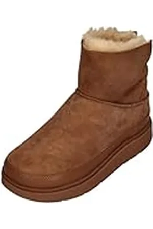FitFlop Dam Gen-FF Ultra-Shearling Mini Boot Ankle, Chokladbrunt, 42 EU