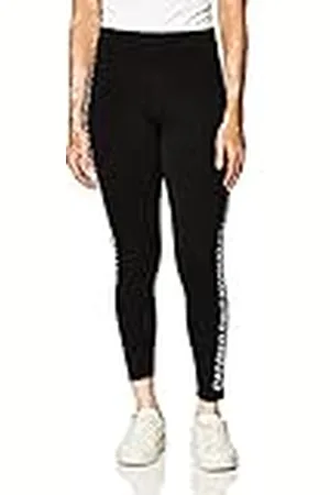 Calvin Klein Dam repeat huvudstad Calvin logotyp hög midja full längd leggings