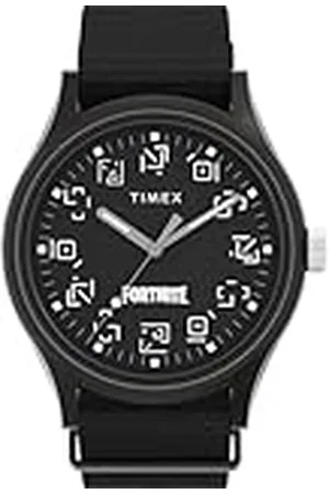Timex Mäns analog kvartsur med tygrem TW2W97000