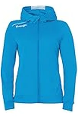 Kempa Dam 200362702 huvjacka med huva, blau/Vit, XL