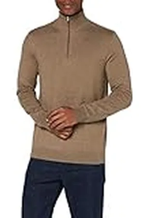 SELECTED Herr Slhberg halv dragkedja cardigan B Noos tröja, , XL