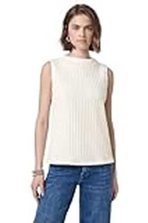 Street one Knit Look Rib White 46, , 46