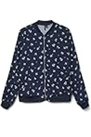 VERO MODA Dam Vmcoco L/S Bomber AOP Ga WVN Noos, Navy Blazer, m, , M
