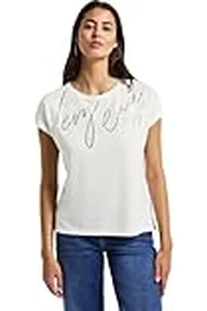 Street one SOL_Shirt w.Big Wording Off White 44, , 44