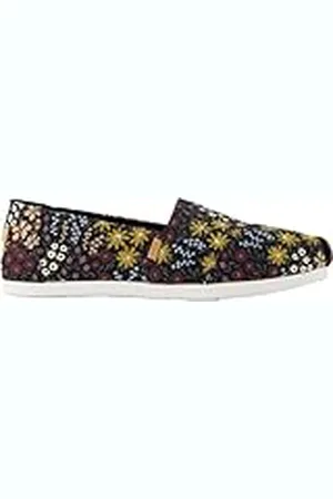 TOMS Alpargata CloudBound Loafer för kvinnor, svarta vilda blommor, 3.5 UK, , 36 EU