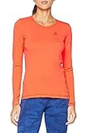 Salomon AGILE LS T-shirt W långärmad T-shirt för dam med AdvancedSkin ActiveDry och Mechanical Stretch för löpning/löpning