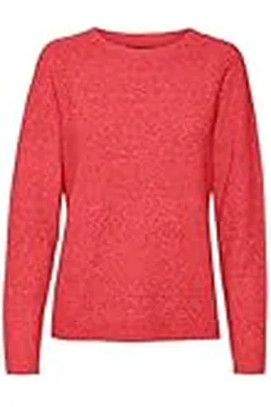 VERO MODA VMDOFFY LS O-hals blus GA NOOS, Cayenne, XS